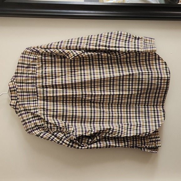 Eddie Bauer 100% Cotton Plaid Button Down - Picture 5 of 5